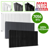 Horizontal Flat Panel Column Designer Radiator-Items Online